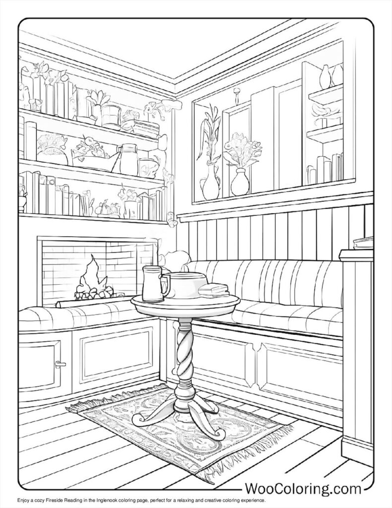 100  Cozy coloring pages  Free PDF To Print  - 55