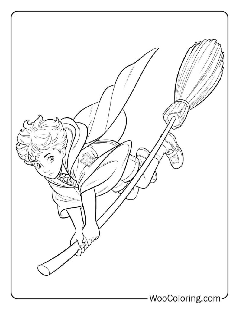 100  Harry Potter coloring pages  Free PDF To Print  - 74