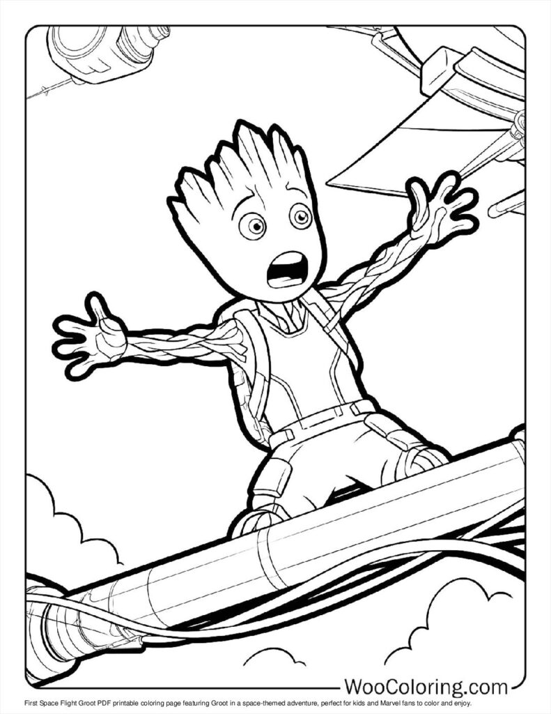 First Space Flight Groot