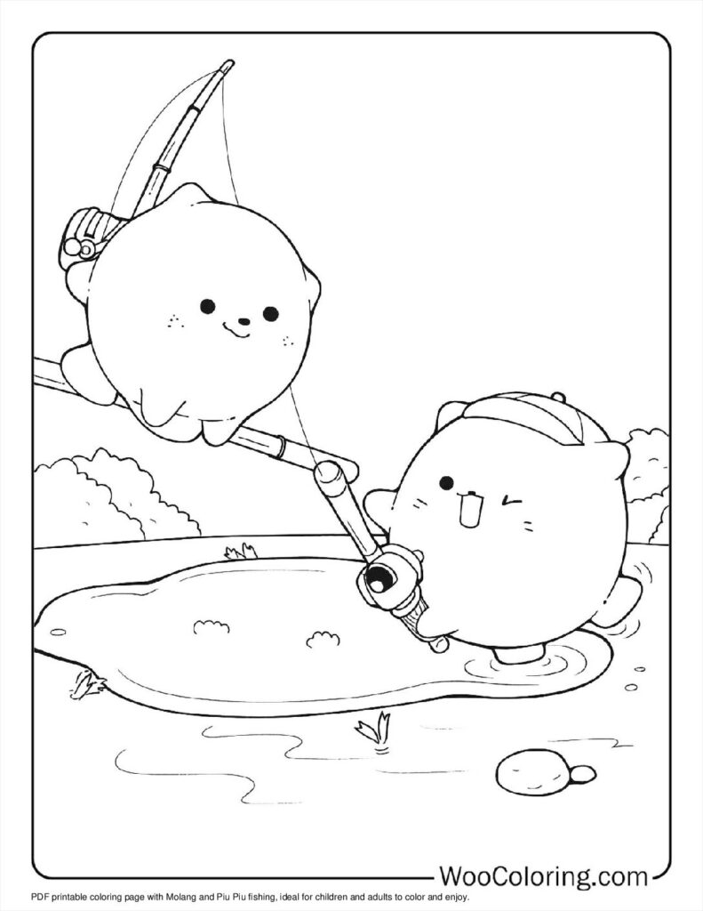 100  Molang coloring pages  Free PDF To Print  - 6