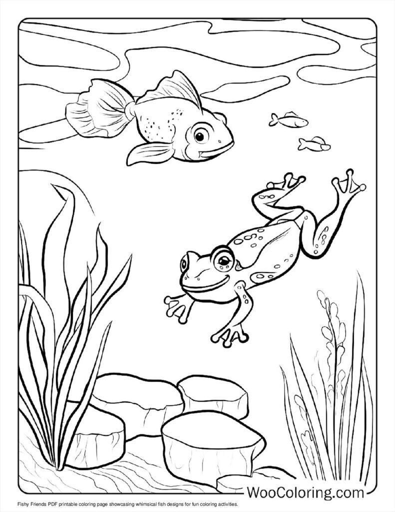 100  Frog coloring pages  Free PDF To Print  - 82