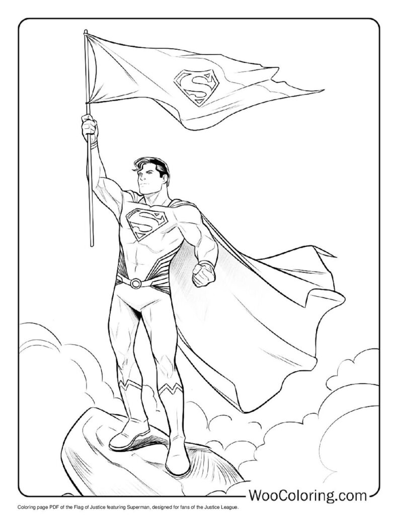Flag of Justice Superman
