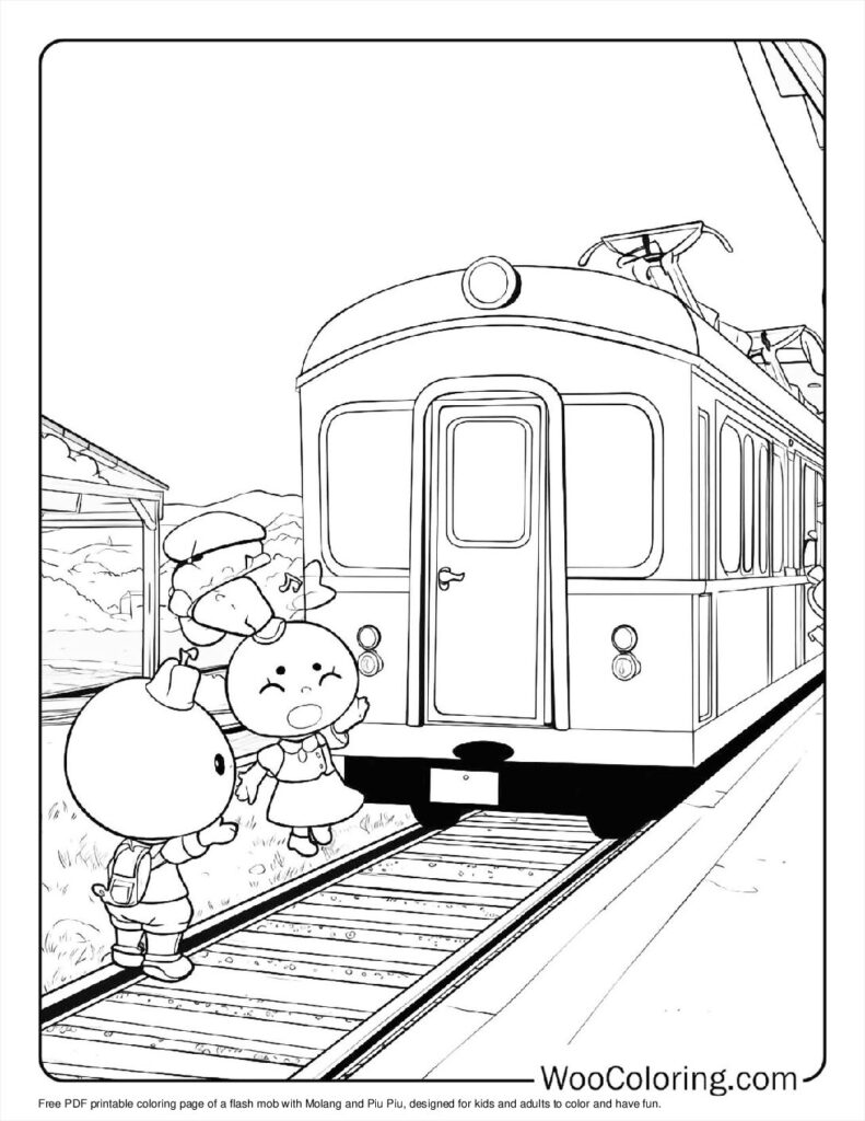 100  Molang coloring pages  Free PDF To Print  - 92