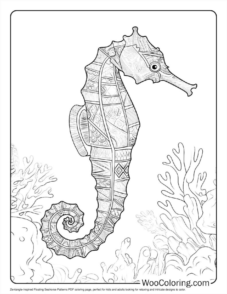 100  Zentangle coloring pages  Free PDF To Print  - 40