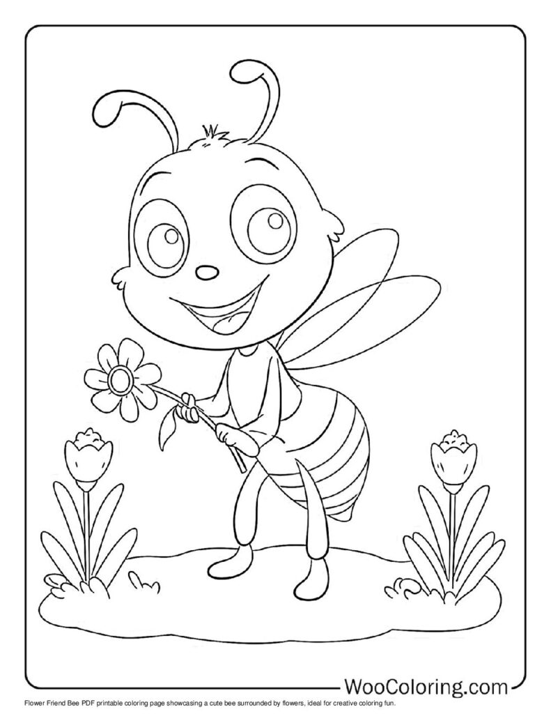 Flower Friend Bee