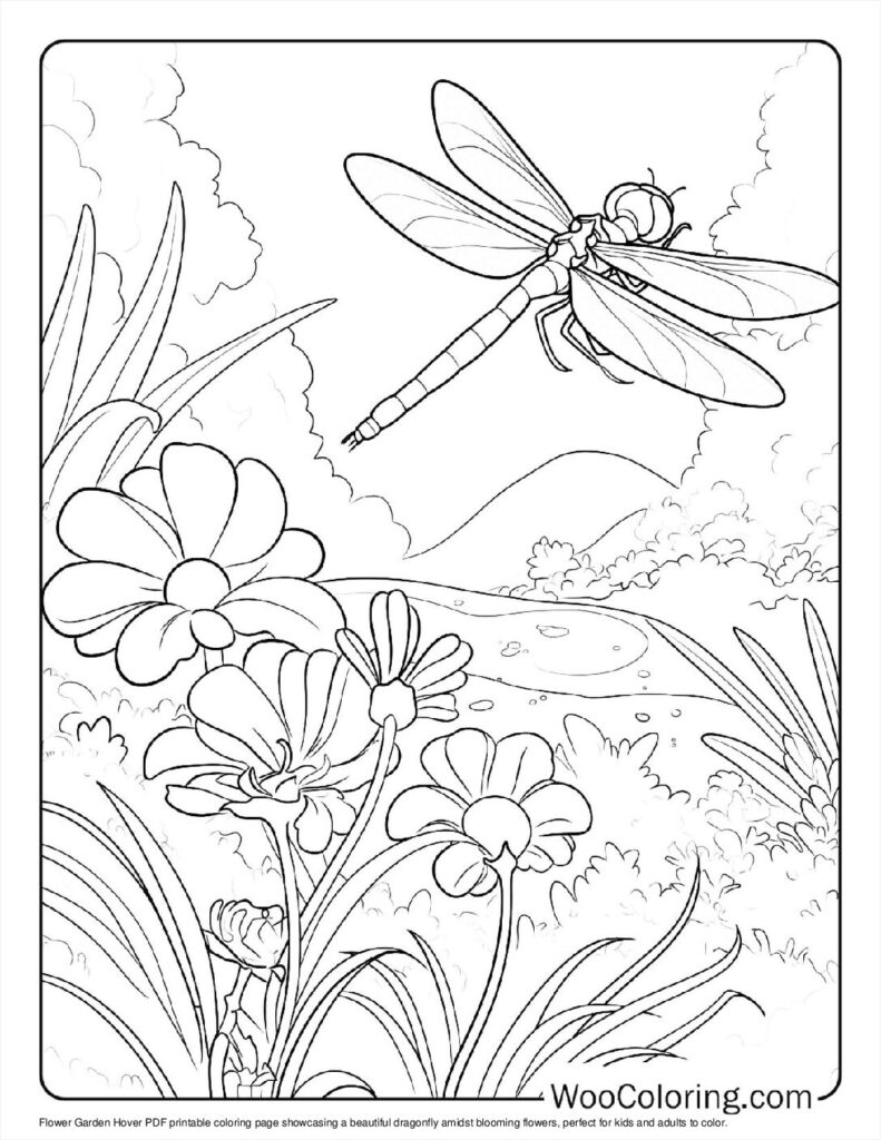 100  Dragonfly coloring pages  Free PDF To Print  - 93