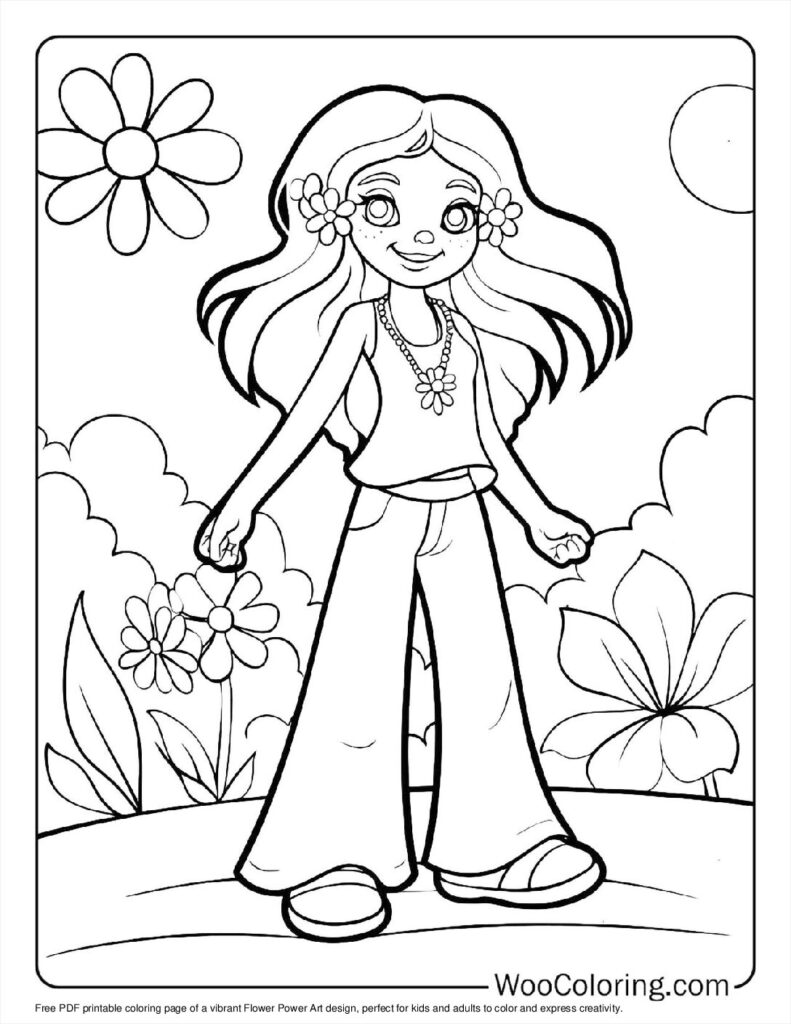 100  Hippie coloring pages  Free PDF To Print  - 99