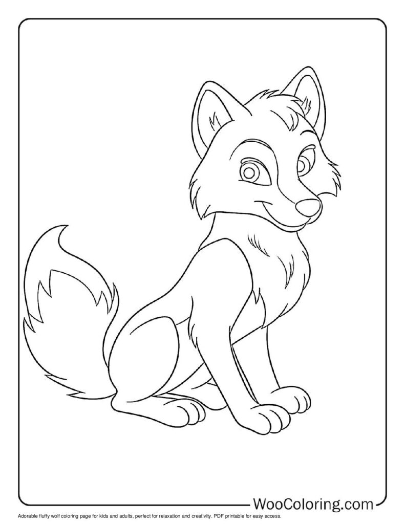 100  Wolf coloring pages  Free PDF To Print  - 75