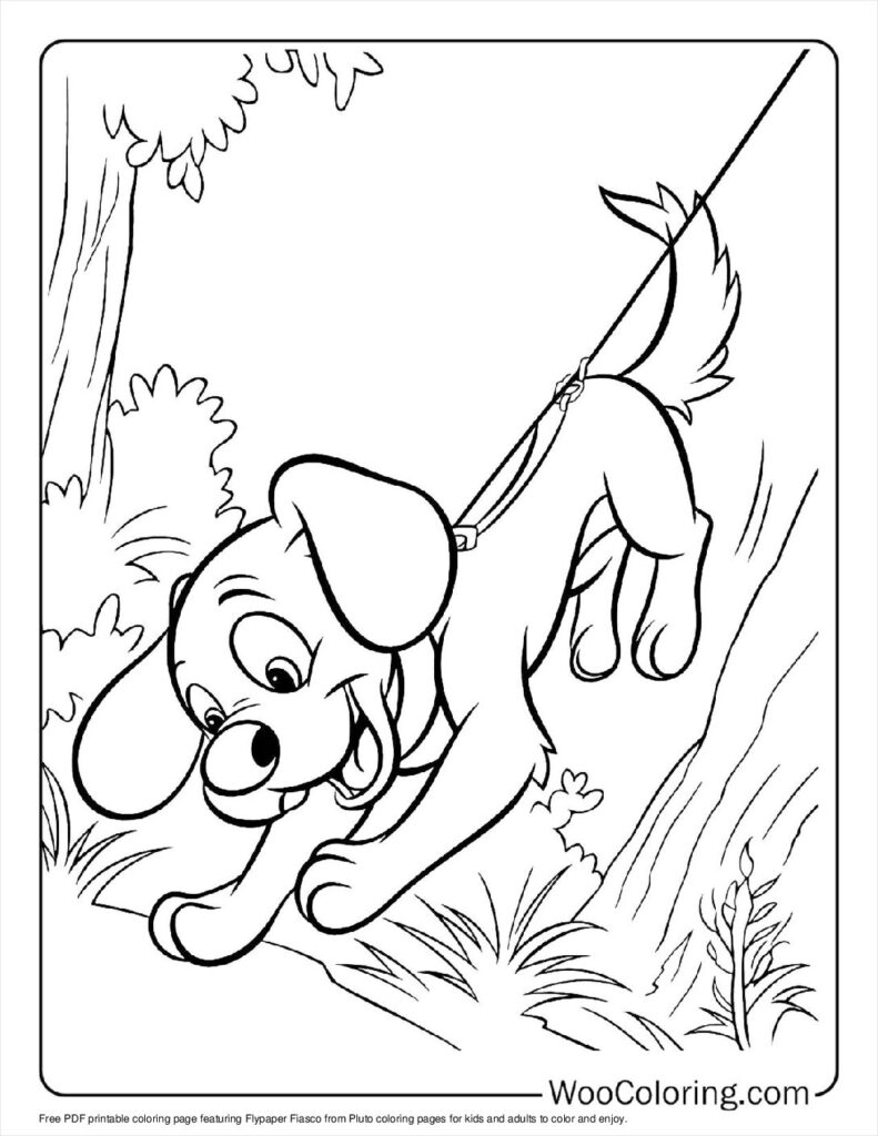 100  Pluto coloring pages  Free PDF To Print  - 59