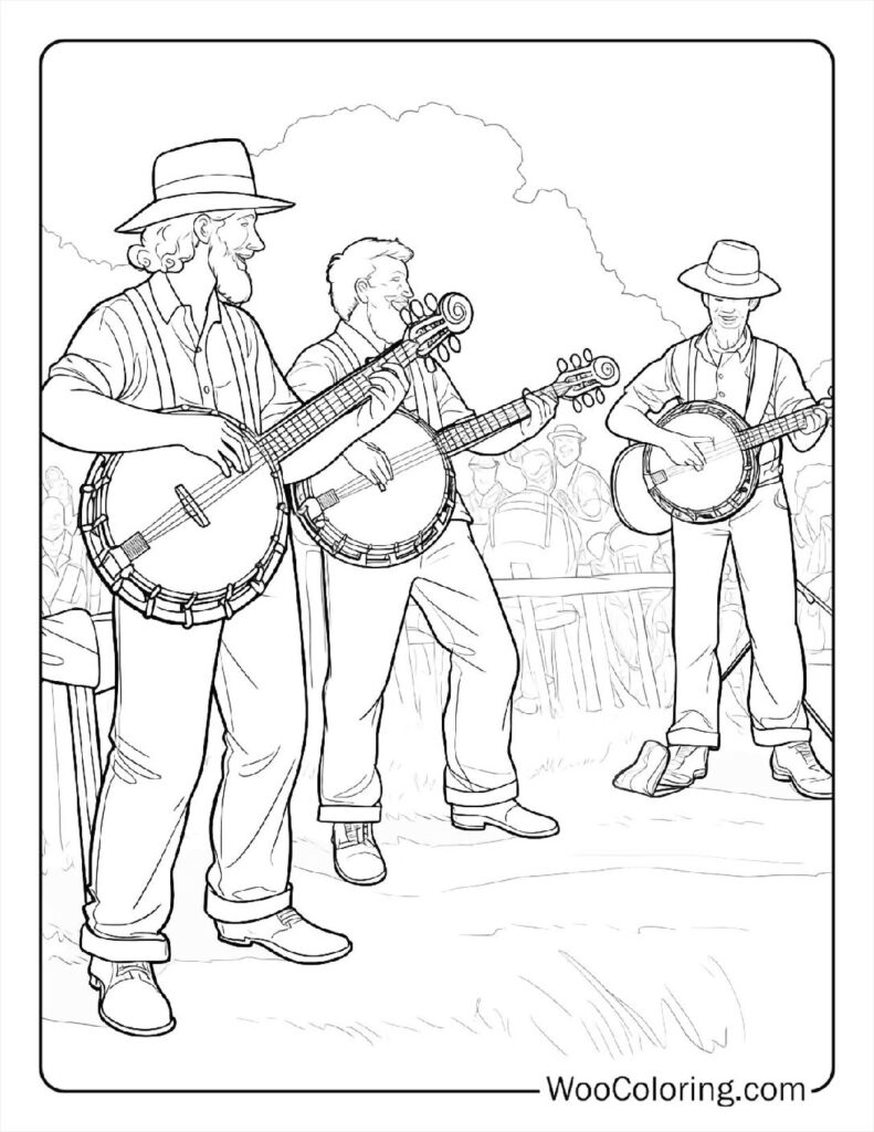 100  Music coloring pages  Free PDF To Print  - 14