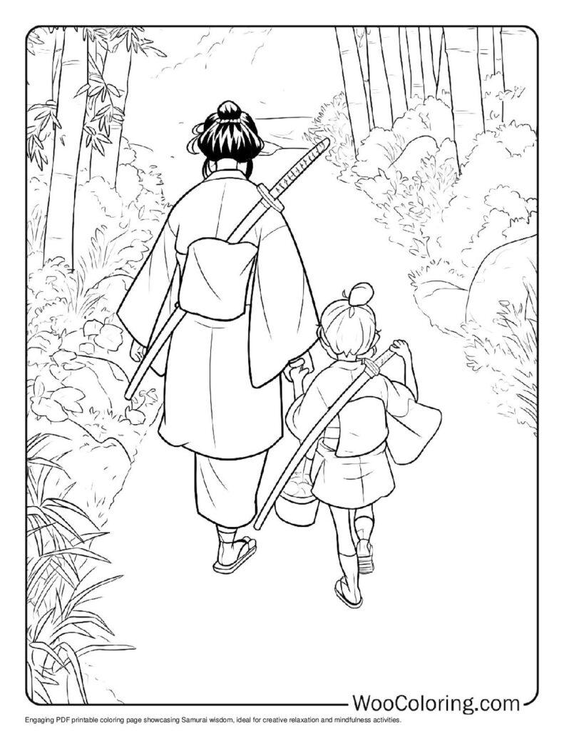 100  Samurai coloring pages  Free PDF To Print  - 29