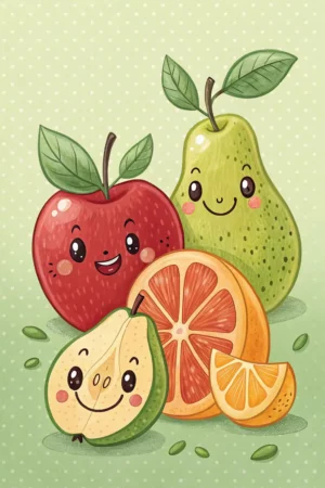 Food coloring pages designs for kids