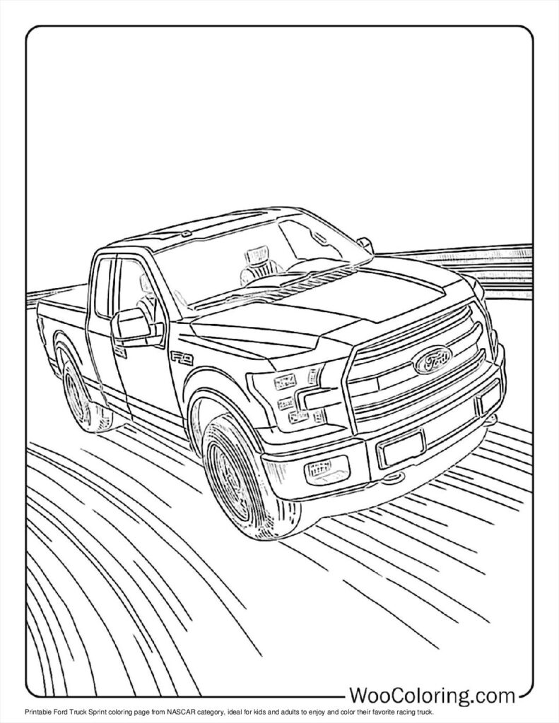 100  NASCAR coloring pages  Free PDF To Print  - 26