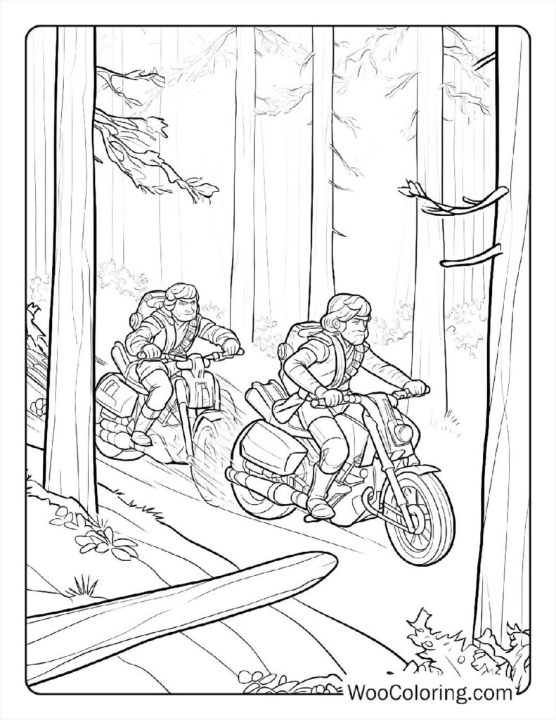 100  Star Wars coloring pages  Free PDF To Print  - 27