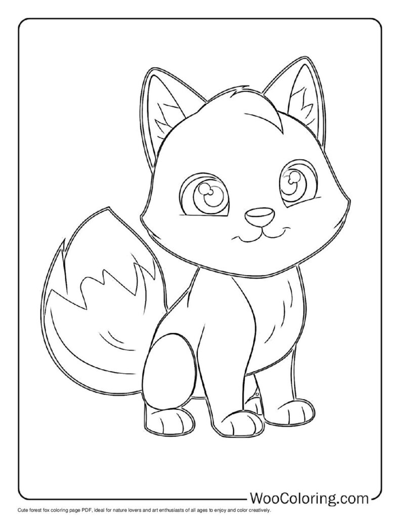 100  Fox coloring pages  Free PDF To Print  - 2