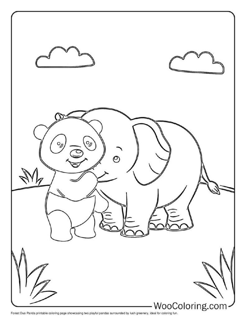 100  Panda coloring pages  Free PDF To Print  - 10
