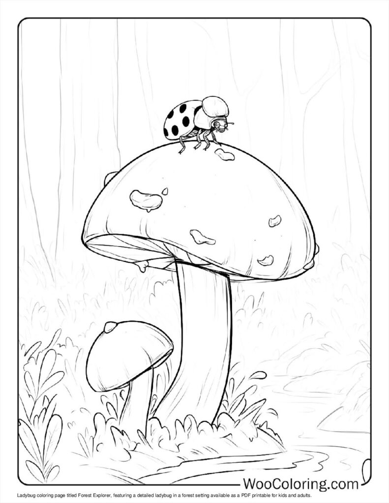 100  Ladybug coloring pages  Free PDF To Print  - 94