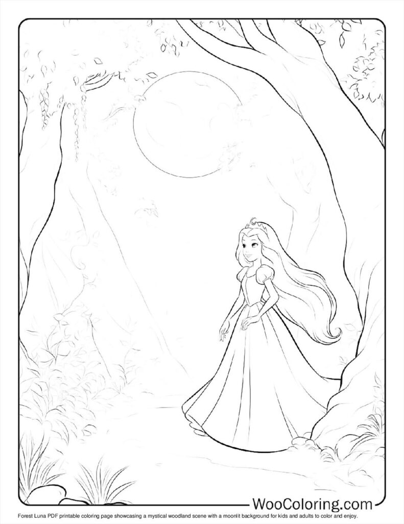 Forest Luna For Kids