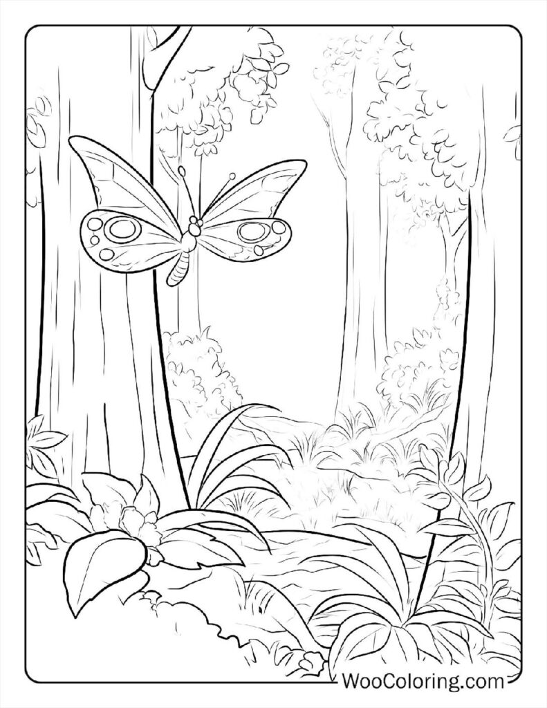 100  Butterfly coloring pages  Free PDF To Print  - 74