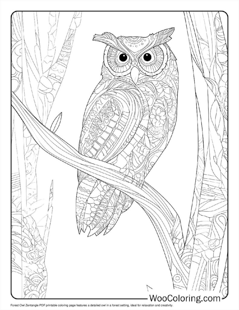 100  Zentangle coloring pages  Free PDF To Print  - 73
