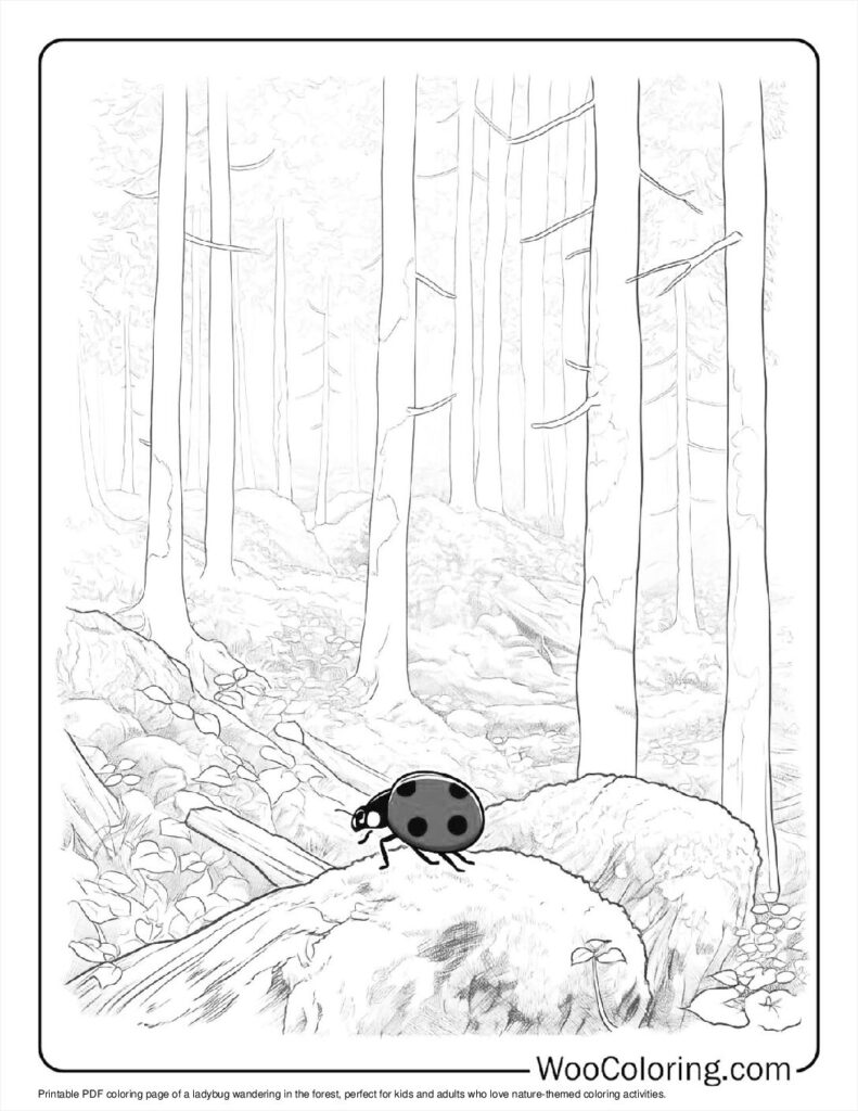 100  Ladybug coloring pages  Free PDF To Print  - 32