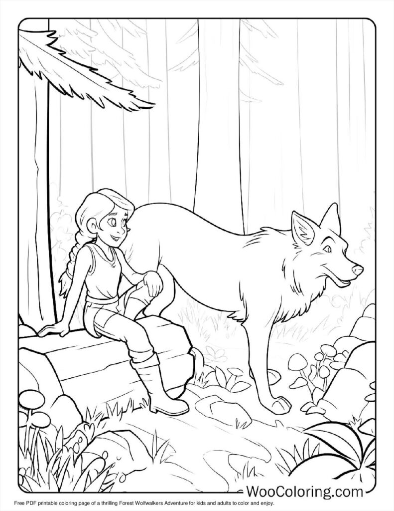 100  Werewolf coloring pages  Free PDF To Print  - 67
