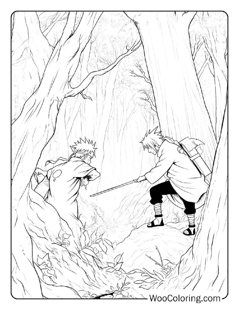 100  Naruto coloring pages  Free PDF To Print  - 62