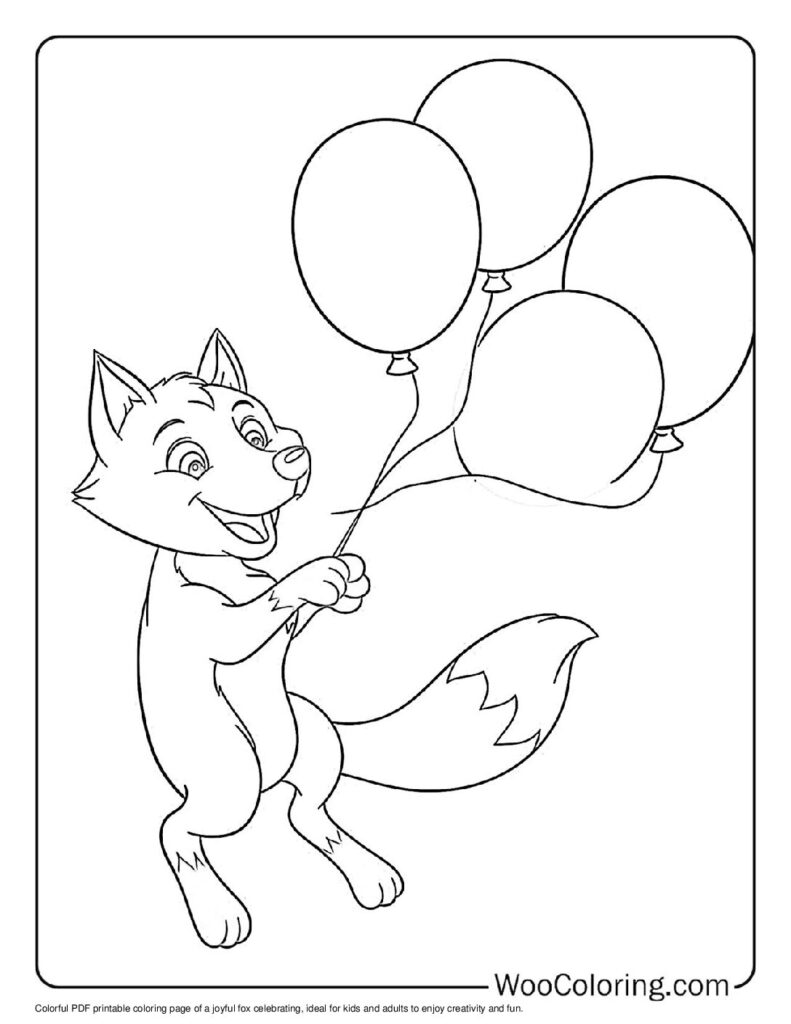 100  Fox coloring pages  Free PDF To Print  - 26