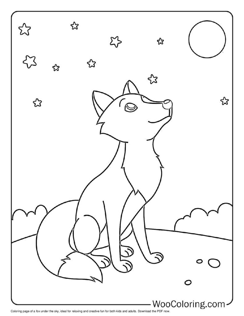 100  Fox coloring pages  Free PDF To Print  - 62