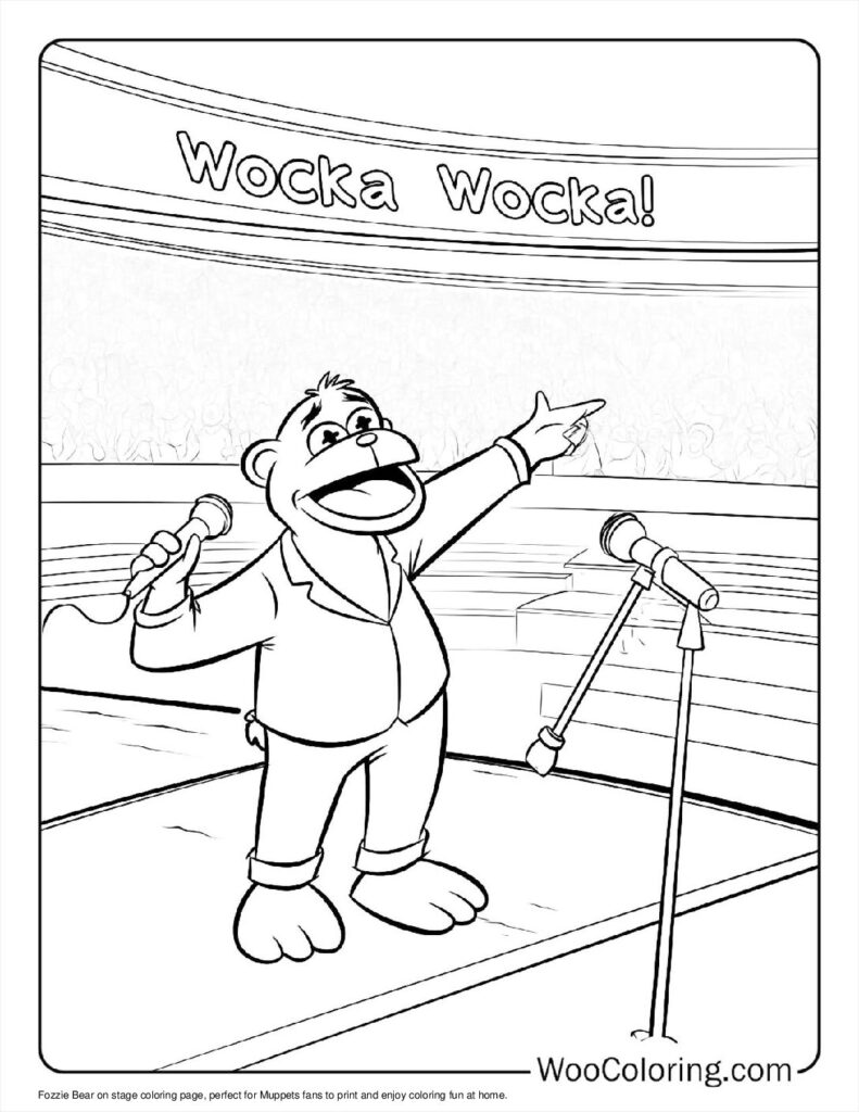 100  Muppets coloring pages  Free PDF To Print  - 82