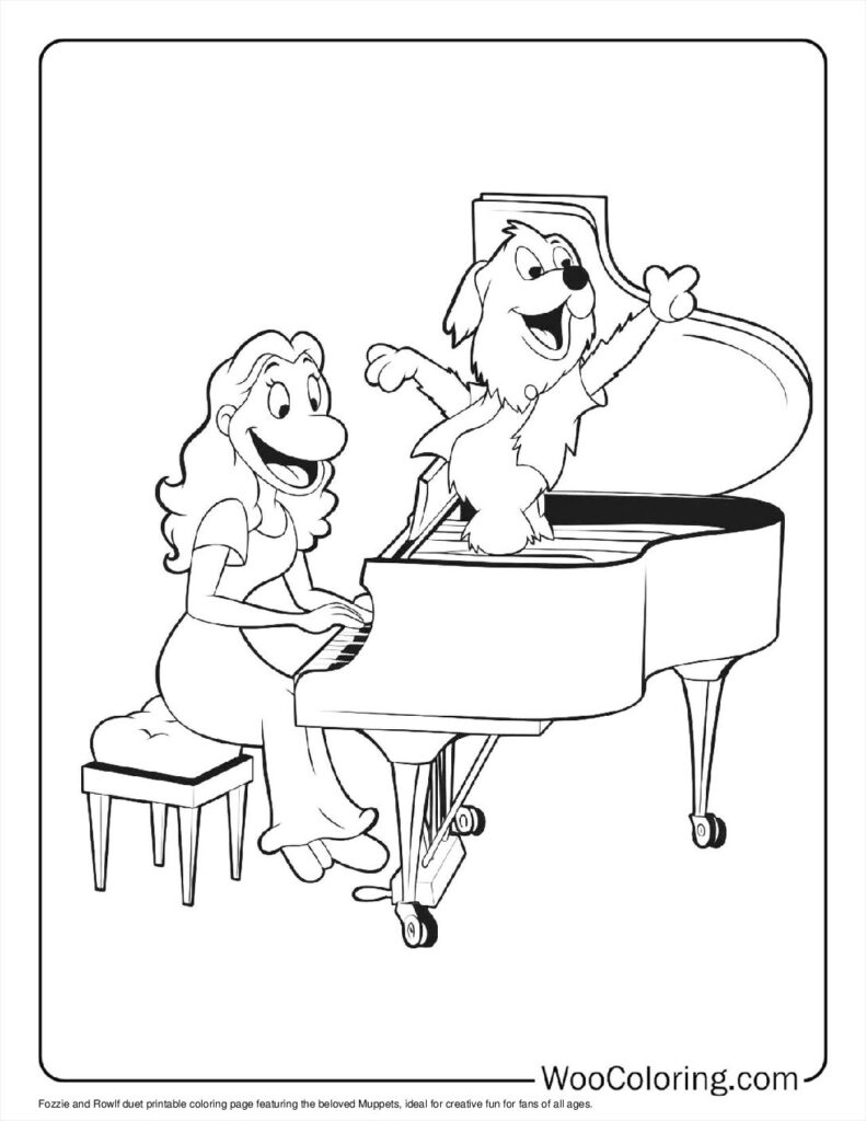 100  Muppets coloring pages  Free PDF To Print  - 61