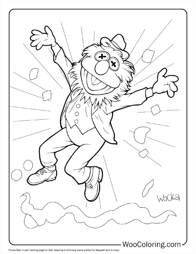 100  Muppets coloring pages  Free PDF To Print  - 94