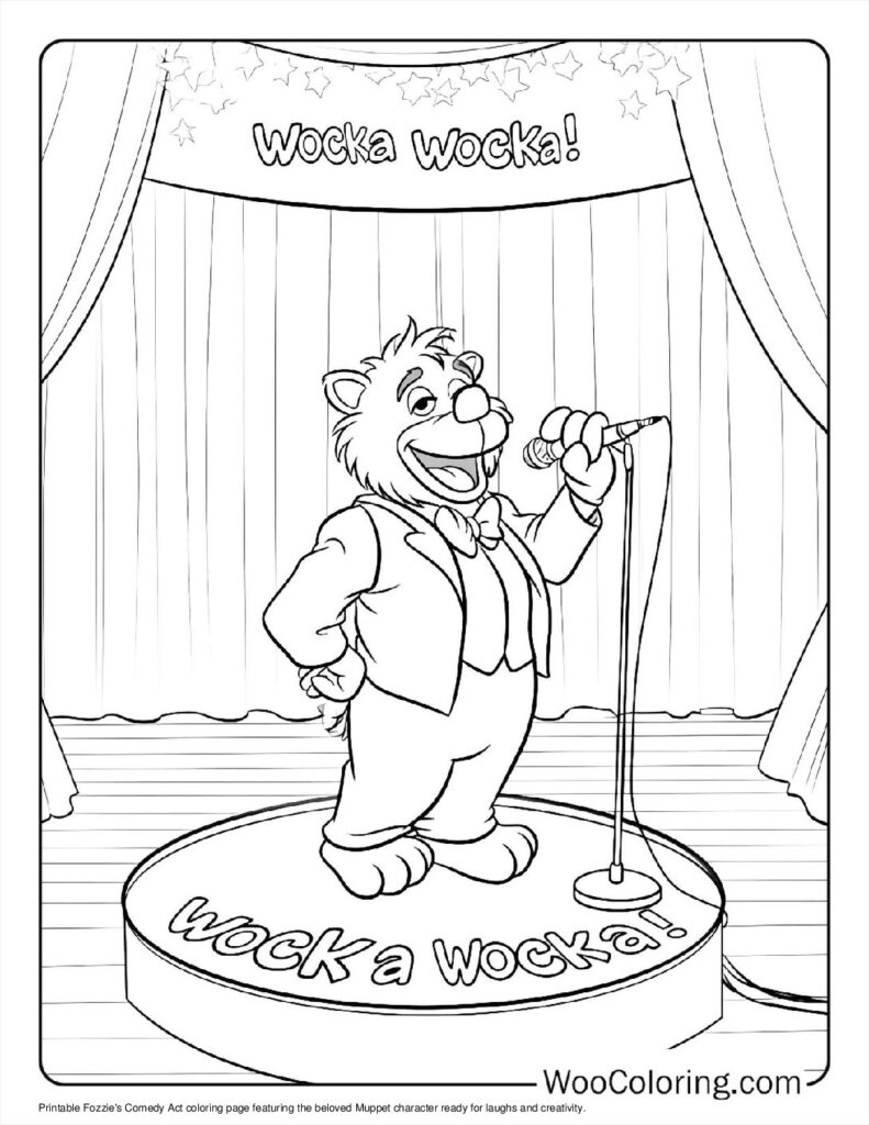 100  Muppets coloring pages  Free PDF To Print  - 91