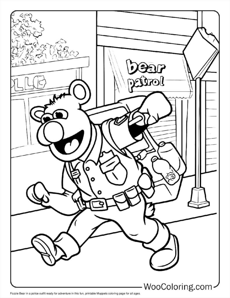 100  Muppets coloring pages  Free PDF To Print  - 92