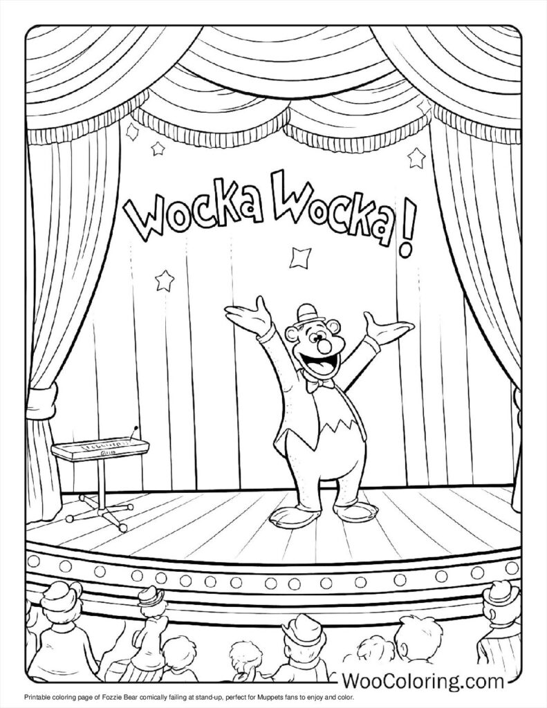 100  Muppets coloring pages  Free PDF To Print  - 7