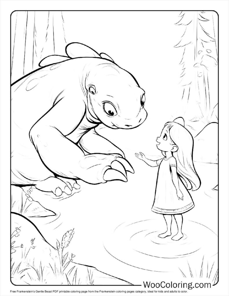 100  Frankenstein coloring pages  Free PDF To Print  - 18
