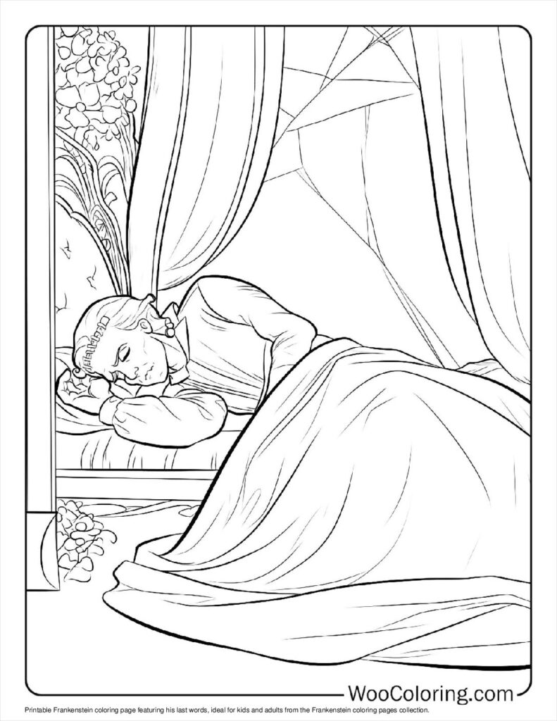 100  Frankenstein coloring pages  Free PDF To Print  - 27