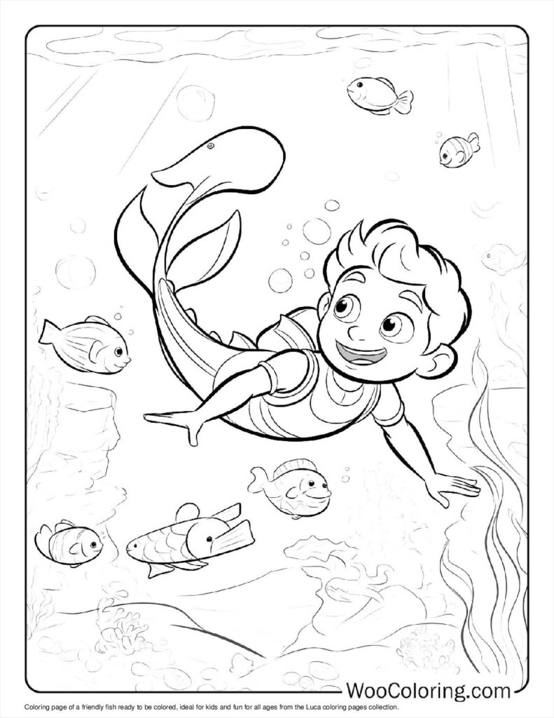100  Luca coloring pages  Free PDF To Print  - 47
