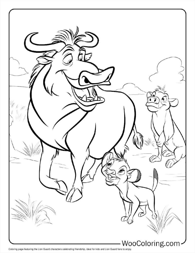 Friends Forever with Lion Guard