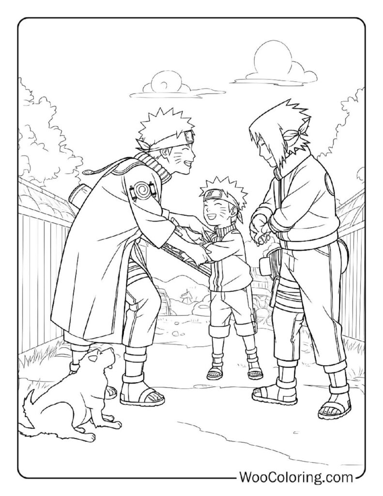 100  Naruto coloring pages  Free PDF To Print  - 30