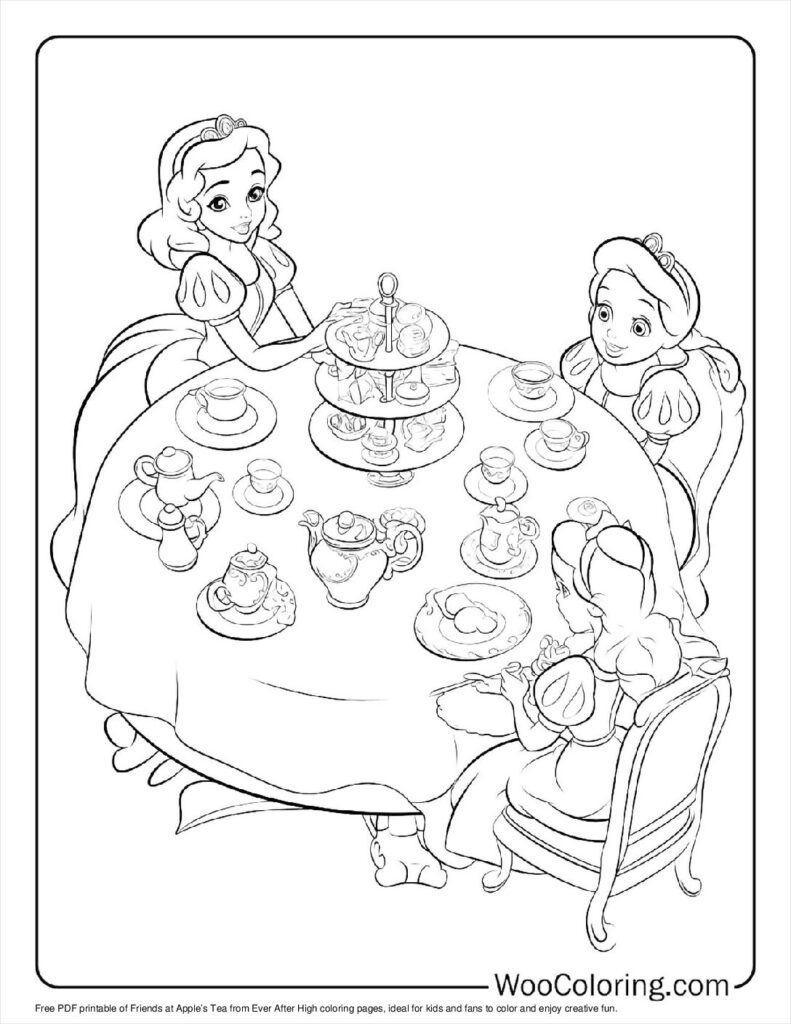 100  Ever After High coloring pages  Free PDF To Print  - 99