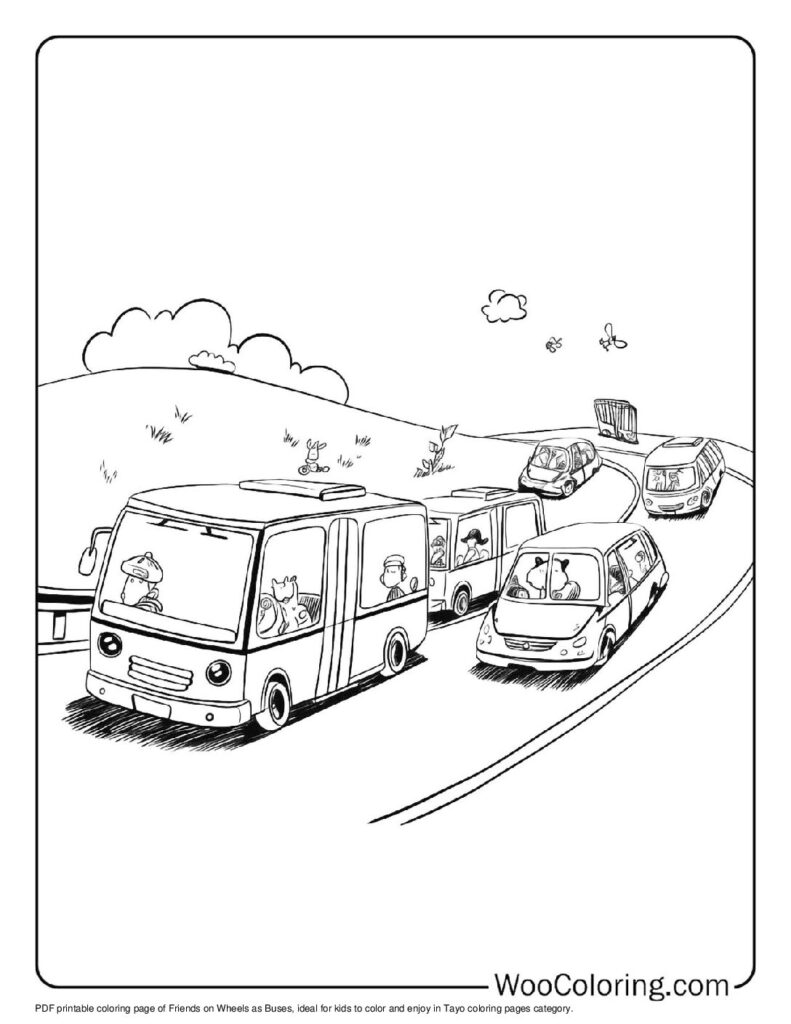 100  Tayo coloring pages  Free PDF To Print  - 32