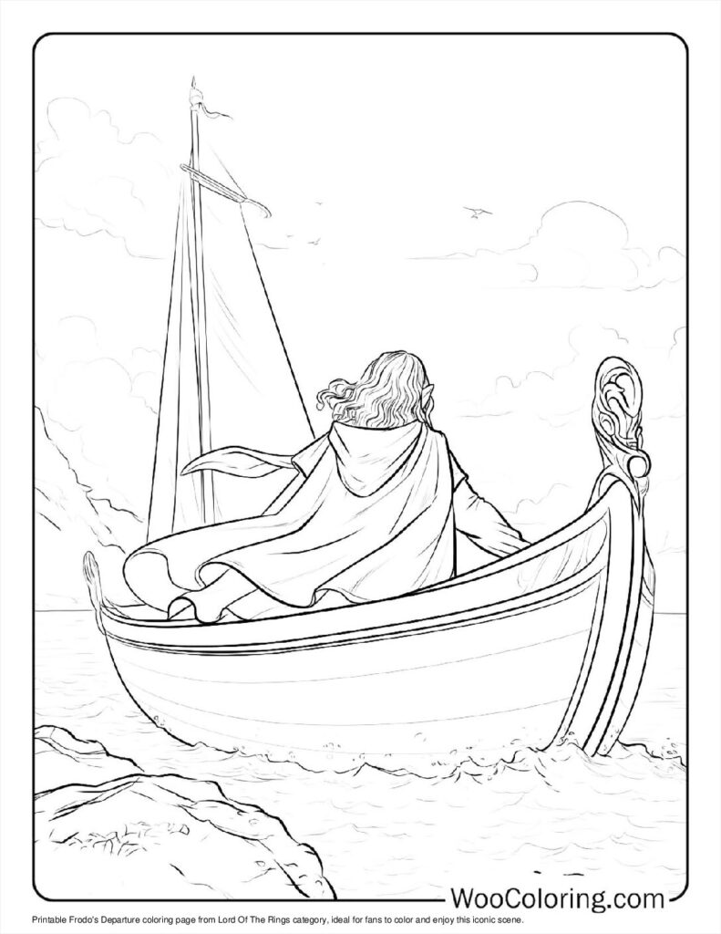100  Lord Of The Rings coloring pages  Free PDF To Print  - 19