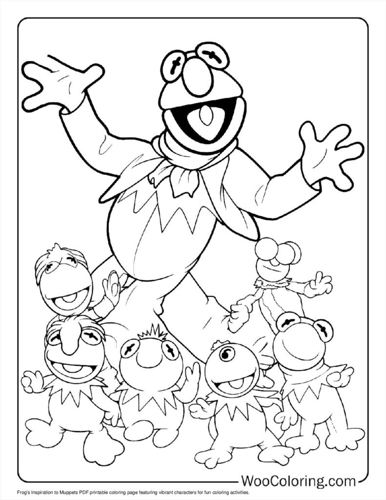 100  Muppets coloring pages  Free PDF To Print  - 65