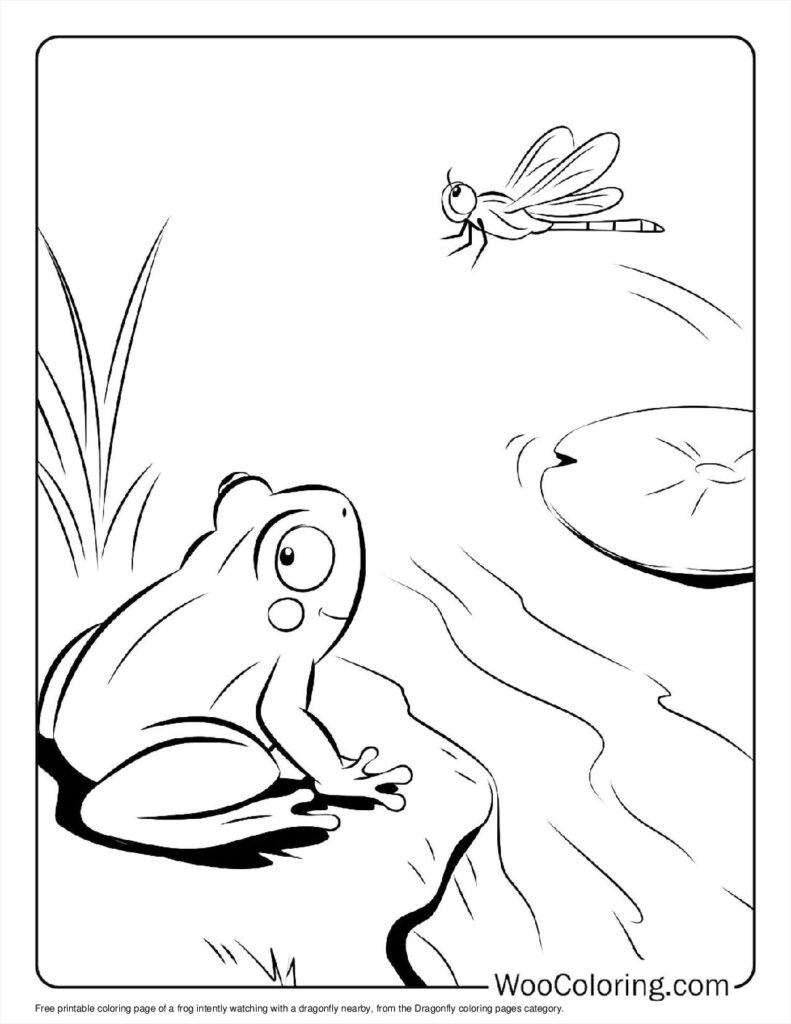 100  Dragonfly coloring pages  Free PDF To Print  - 97