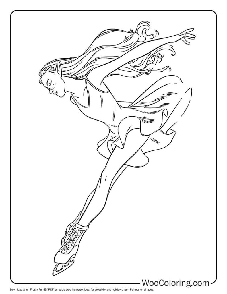 100 Elf coloring pages Free PDF To Print - 69