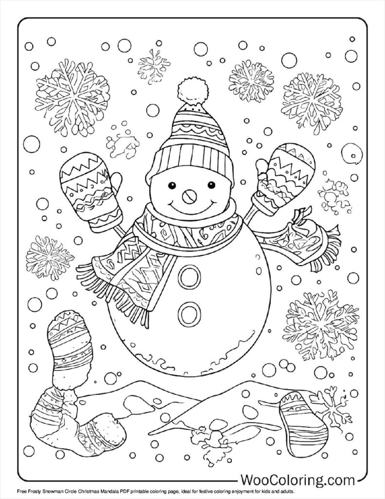 100 Christmas Mandala coloring pages Free PDF To Print - 69