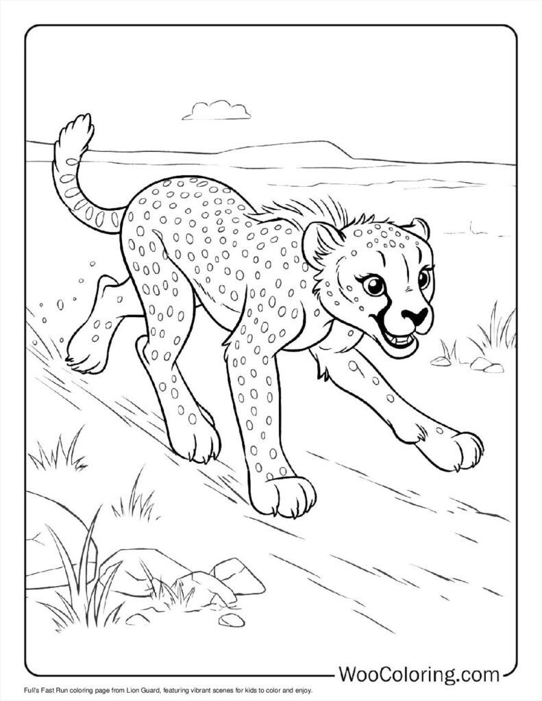 Fuli’s Fast Run in Lion Guard