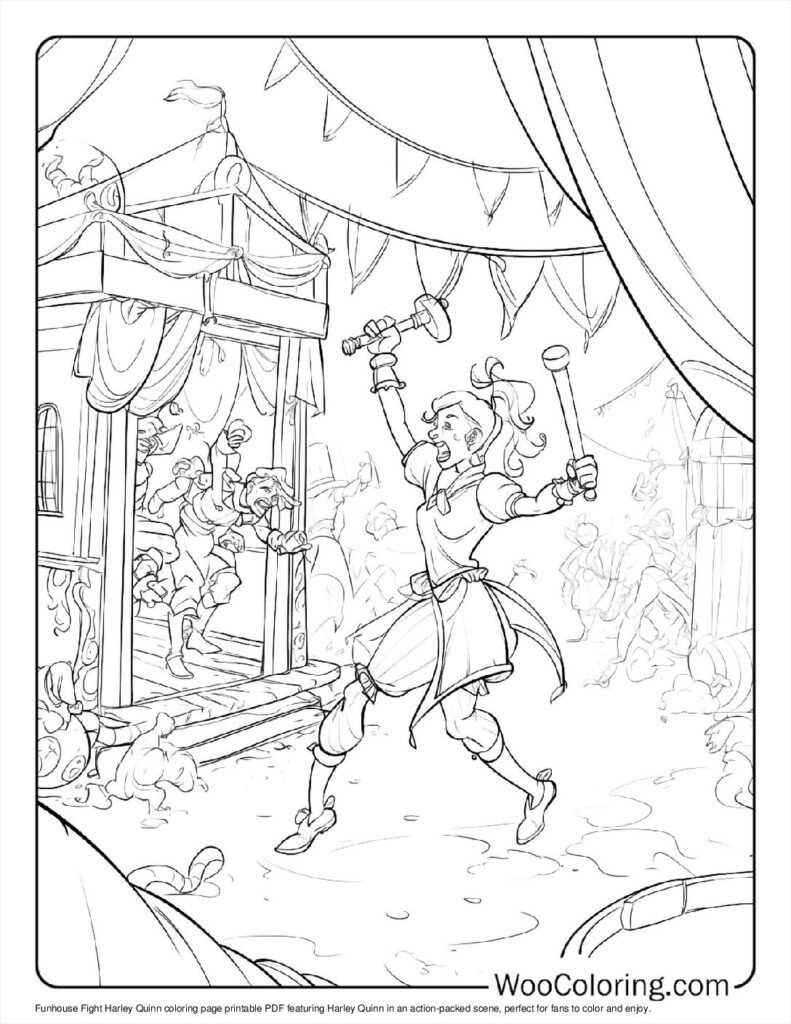 Funhouse Fight Harley