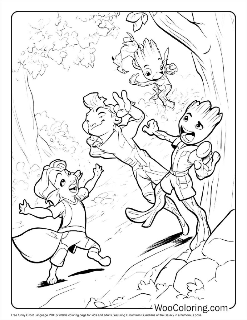 Funny Groot